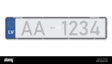 lv europe car plate